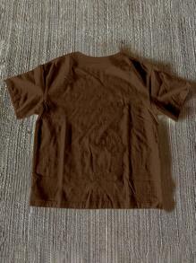 Manfinity Dauomo 男士休闲复古字母印花圆领短袖 T 恤