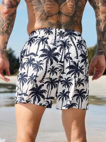 Manfinity Swimmode 男士休闲简约沙滩短裤，日常穿着