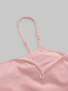 SHEIN Maternity Sleeveless Nursing Camisole - Baby Pink - View 6