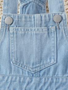 年轻女孩牛仔背带裤，心形印花，粉色，舒适，百搭，休闲，简约，学院风