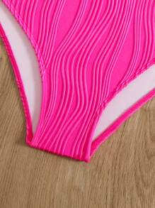 Swim Vcay Beach Summer Outfit For Women - Swimsuit Set - Pink - View 4