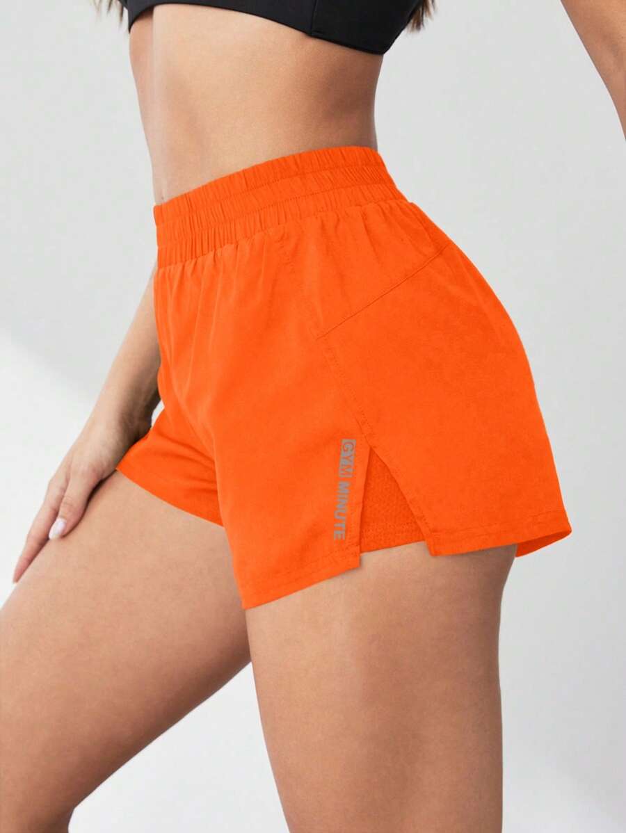 Core Rhythm Summer 2 In 1 Running Shorts, Comfortable & Anti-Chafing For Yoga