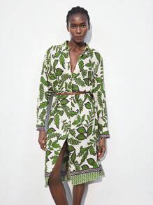 Maija 花卉印花长裙，波西米亚风格优雅设计，A 字喇叭裙，适合秋冬季假期，波西米亚风格女装，适合节日装扮、万圣节