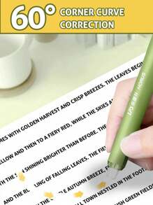 开学用品，创意笔式修正带静音按压，便携式6米大容量修正带，学生办公必备 - 多色 - 查看 9