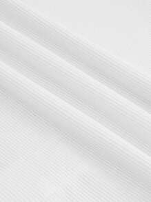 Attitoon 3pcs Women Ribbed Knit Casual Fitted Camisoles, Versatile