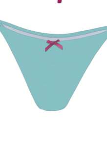 SHEIN Women Beach Outfits, New Solid Color Halter Backless Bowknot Cute Bikini Set, Bathing Suit For Summer Beach Vacation - Blue - View 4