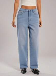 SHEIN Forever 21 Ropa de primavera y verano para mujer, romántica/de graduación/formal/de cumpleaños/de los 90/casual de negocios/elegante/de estilo occidental/para salir/de moda/casual/de estilo Y2K/de club/de oficina/de cóctel/vintage/ajustado/de rave/divertida/elegante/de dinero viejo/de calle/de vacaciones/de concierto de country/de trabajo/modesta/de spring break/de despedida de soltera/de concierto/de chica mala/básica/de graduación/lavada en azul/talle bajo/holgada/de pierna recta/de pierna ancha/de vaquera/vaqueros
