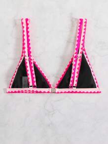 SHEIN Swim Top de traje de baño "Springbreak SHEINxMelMaia"