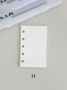 M5 Clear Ring Cover, 20pcs Double Side Sleeves, Refill Papers, DIY Binder Notebook Set - Multicolor - View 10