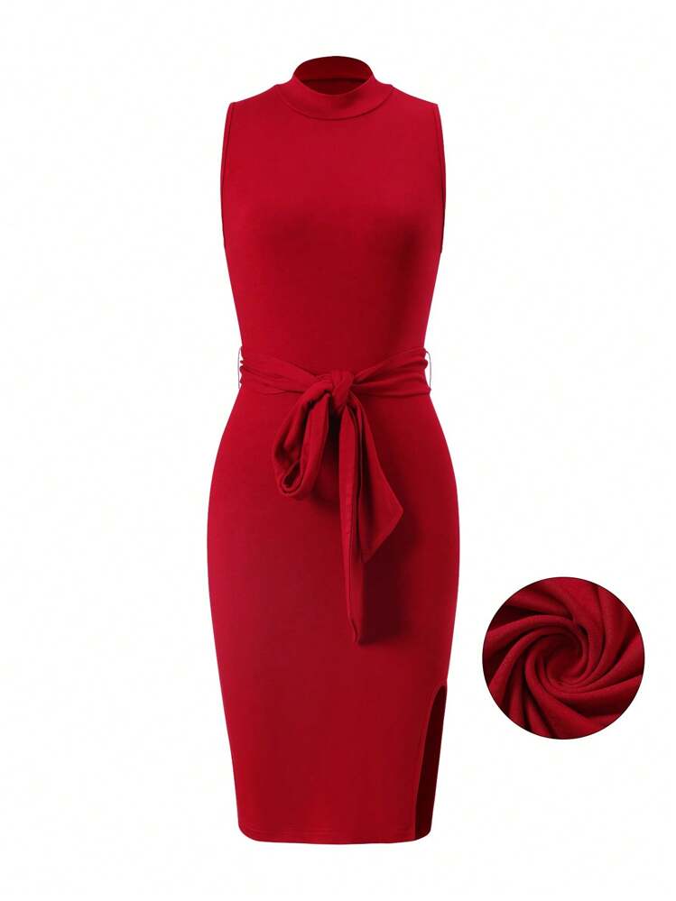 Women's Casual Knee-Length Dress, Simple And Fashionable For Everyday Wear  | SHEIN EUR
