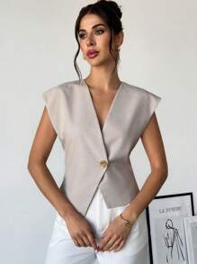 Firerie Thời trang mùa hè thanh lịch lãng mạn cho nữ, phong cách thanh lịch gợi cảm, công sở, áo ngắn tay cho nữ/công sở, ngày của phụ nữ, tiệc tùng cho nữ, kỳ nghỉ ở bãi biển cho nữ, mùa tốt nghiệp trở lại trường cho nữ, hẹn hò lãng mạn, sinh nhật, lễ phục sinh cho nữ, lễ hội hóa trang Brazil, lễ hội âm nhạc, mùa xuân và mùa hè cho nữ, mùa cưới, váy cho nữ dự tiệc trưa thu/đông - trắng - Xem 4