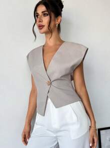 Firerie Thời trang mùa hè thanh lịch lãng mạn cho nữ, phong cách thanh lịch gợi cảm, công sở, áo ngắn tay cho nữ/công sở, ngày của phụ nữ, tiệc tùng cho nữ, kỳ nghỉ ở bãi biển cho nữ, mùa tốt nghiệp trở lại trường cho nữ, hẹn hò lãng mạn, sinh nhật, lễ phục sinh cho nữ, lễ hội hóa trang Brazil, lễ hội âm nhạc, mùa xuân và mùa hè cho nữ, mùa cưới, váy cho nữ dự tiệc trưa thu/đông - trắng - Xem 7