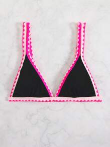SHEIN Swim Top de traje de baño "Springbreak SHEINxMelMaia"