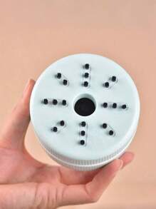 1 件装迷你桌面吸尘器，铅笔屑和橡皮擦清洁助手，电动清洁器，学生返校用桌面键盘清洁器 - 彩色 - 查看 5