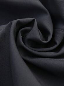 SHEIN Clasi Women Solid Color Skirt, Minimalist & Fashionable, Suitable For Summer - Black - View 4
