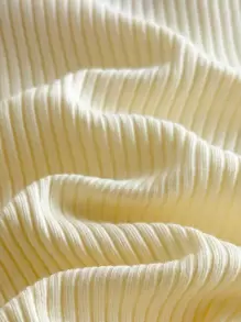 Loomiva 4 件套 女宝宝可爱纯色针织柔软圆领短袖上衣 - 西瓜粉 - 查看 5