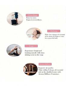 6pcs 10ml Flameless Essential Oils, Air Freshening Fragrance Oils For Bedroom, Living Room, Bathroom, Yoga & Aromatherapy - Multicolor - View 4