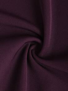Sweetra Pantalones anchos plisados de mujer con tejido jacquard elegante vintage, para otoño/invierno