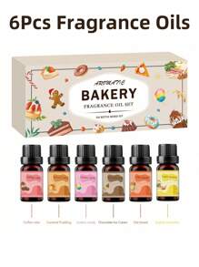 6pcs 10ml Flameless Essential Oils, Air Freshening Fragrance Oils For Bedroom, Living Room, Bathroom, Yoga & Aromatherapy - Multicolor - View 2