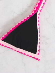 SHEIN Swim Top de traje de baño "Springbreak SHEINxMelMaia"