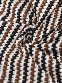 SHEIN VCAY Damskie Paski Okrągły Dekolt Bez Rękawów Boczne Rozcięcie U Dołu Dopasowana Sukienka, Sukienki Boho Dla Kobiet, Sukienki Resort Dla Kobiet, Boho Odzież Damska, Sukienki Codzienne Dla Kobiet, BOHO, Sukienki Damskie Boho, Sukienki Wiejskie Dla Kobiet, Boho