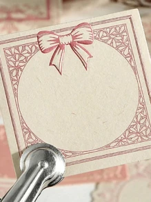 一盒 30 张简约创意浮雕便签纸，DIY 装饰拼贴手工材料，节日礼物，个性化剪贴簿学校文具返校