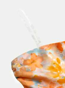 Girlism 少女黄色抹胸分层下摆连衣裙，春夏季适合度假、节日、午餐、音乐节 - 彩色 - 查看 6