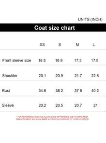 Zolique Solid Color Short Jacket, Minimalist Casual Everyday Wear Fall Winter Cloth For Women - Baby Blue - View 6