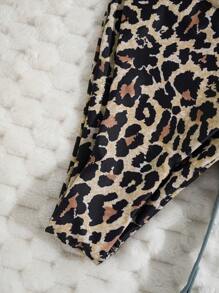 Leopard Print Bikini Set (Random Print), For Vacation & Beach - Multicolor - View 4