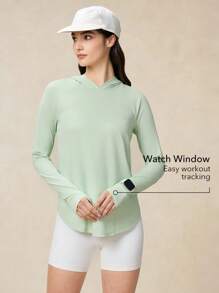 OutZeal Sudadera con capucha para mujer con protección UV, secado rápido, para actividades al aire libre, campamento, senderismo, otoño