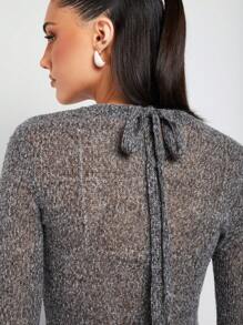 COSMINA Damen einfarbiges langärmliges Maxikleid, minimalistisch & modisch, geeignet für den Sommer