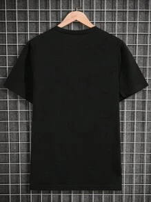 RueChic 3 pièces T-shirts à manches courtes réguliers imprimés en coton pour la salle de gym