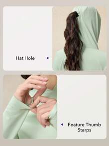 OutZeal Sudadera con capucha para mujer con protección UV, secado rápido, para actividades al aire libre, campamento, senderismo, otoño