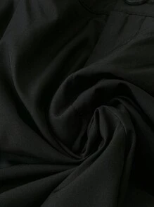 Calvaya Conjunto de 2 piezas de blazer sin mangas a rayas con cuello vuelto y pantalones cortos de talla grande para primavera/verano, elegante y casual