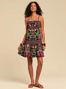 Travachic Vestido corto casual y minimalista de mujer, apropiado para el verano