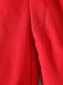 SHEIN 2 Pieces Set For Baby Girls: Floral Knit Tank Top + Yellow Woven Casual Pants, Suitable For Party & Outing