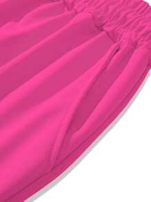 Manfinity EMRG Bộ áo thun tay ngắn và quần short nam, tối giản và thời trang, phù hợp cho mùa hè - Nhiều màu - Xem 7