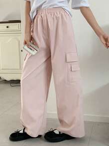 DAZY Tween Girl Fall Pants,Back To School Clothes - Pink - View 2