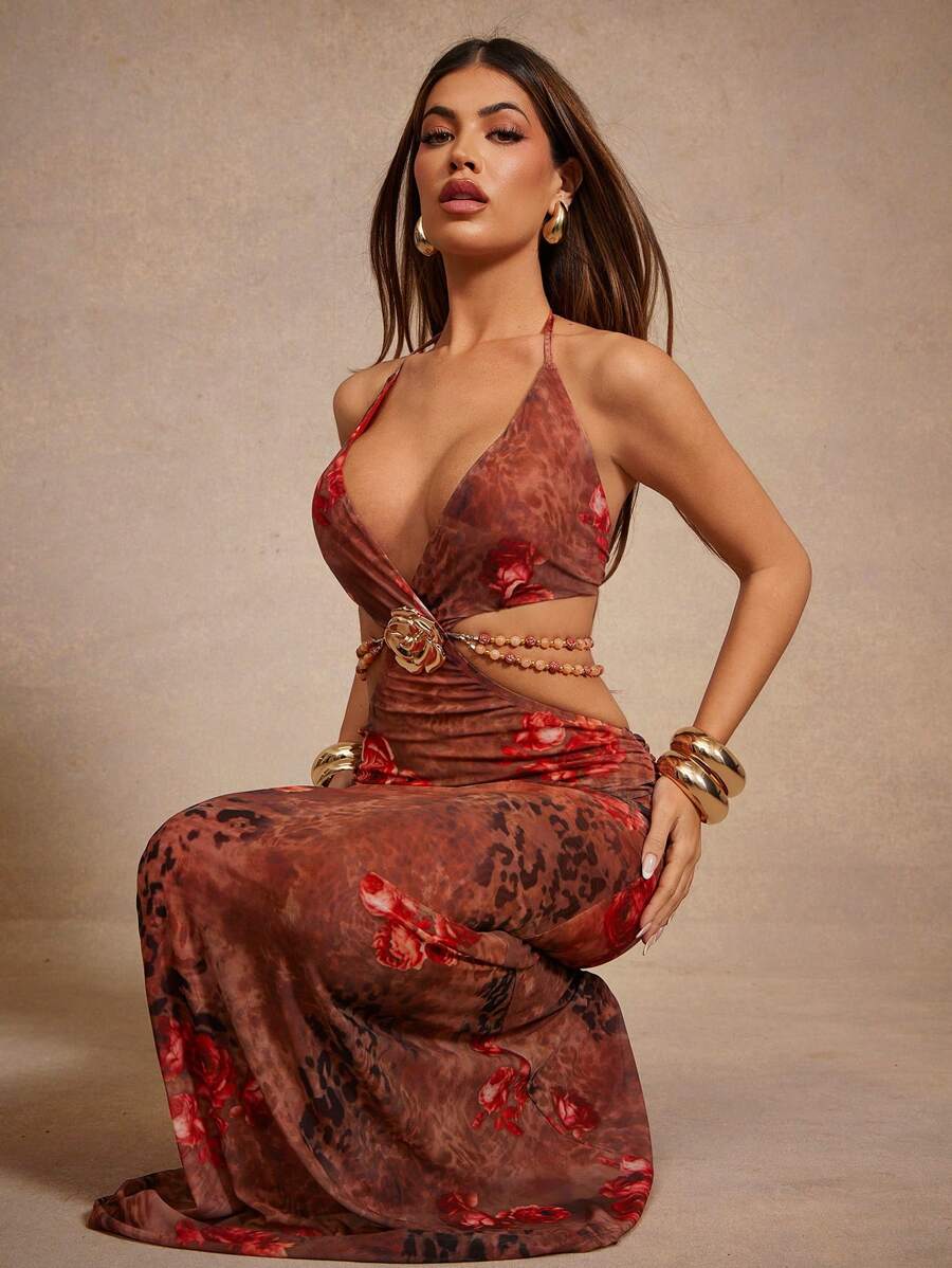 Hauture Women's Sleeveless Solid Color Crop Top Dress, Minimalist And Fashionable For Summer,Bohemia - Multicolor - View 1