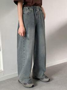 DAZY Tween Girl Denim Jeans - Blue - View 8