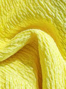 Swim Mod 女士夏季花卉装饰浪漫抹胸比基尼套装