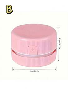 1 件台式吸尘器，迷你可爱桌面吸尘器，迷你台式吸尘器，台式吸尘器，迷你桌面除尘器节能，专为键盘/家庭/学校/办公室设计，返校