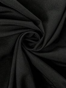 Breezaya Vestido de malla en contraste