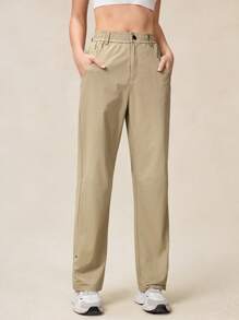 OutZeal Pantalones casuales de unicolor para mujer, OutZeal para senderismo