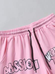 PAVTROS 男士休闲简约T恤短裤套装，适合夏季 - 彩色 - 查看 6