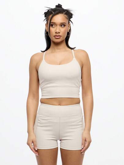 SUMWON WOMEN Pantalones cortos de ejercicio de cintura alta con compresión, pantalones cortos para entrenamiento atlético, ejercicio, correr, yoga, bicicleta con detalles de costura, ropa deportiva de alto rendimiento, malla para gimnasio, fitness, deporte