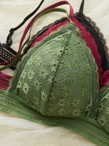 Multi-Pack (3pcs) Wireless Lingerie Bra Set