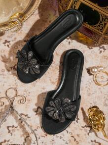 CUCCOO TILAWA Women's Casual Flat Sandals, Practical Multi-Purpose - Black - View 2