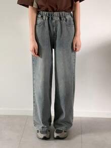 DAZY Tween Girl Denim Jeans - Blue - View 4