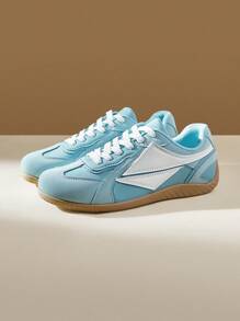 CUCCOO EASI Women's Fashionable Sports Shoes, Minimalist & Practical Multi-Function Tainers - Baby Blue - View 9